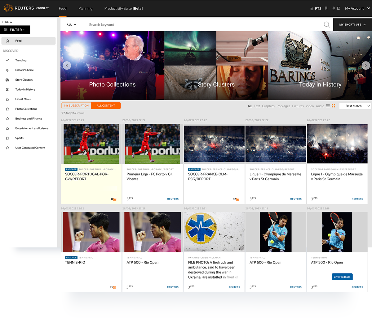 Reuters Connect